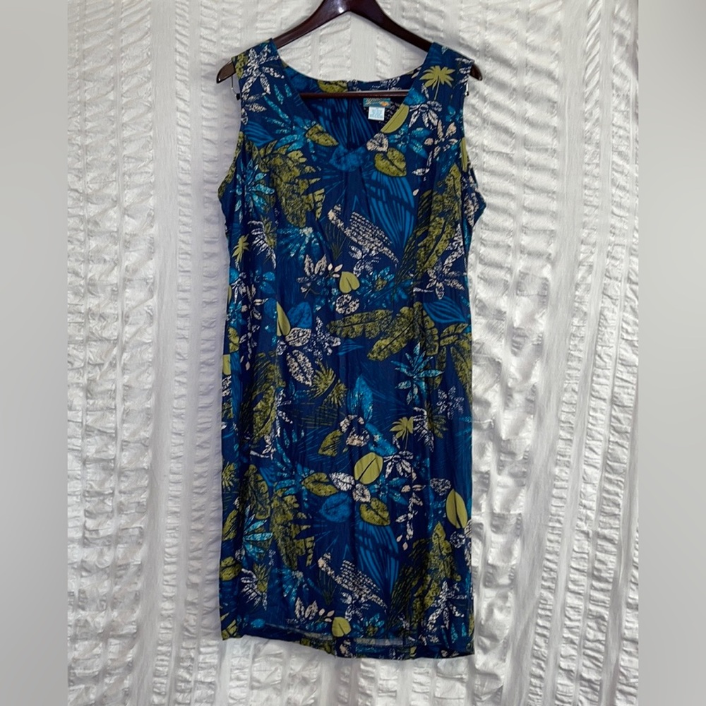 Bahama Beach Tropical Rayon Dress